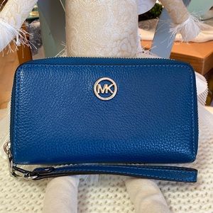 MICHAEL Michael Kors Navy Fulton Wallet